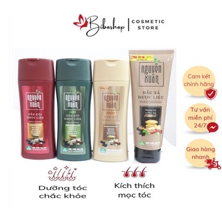 DẦU GỘI DƯỢC LIỆU NGUYÊN XUÂN 200ML (NÂU - XANH - VÀNG)