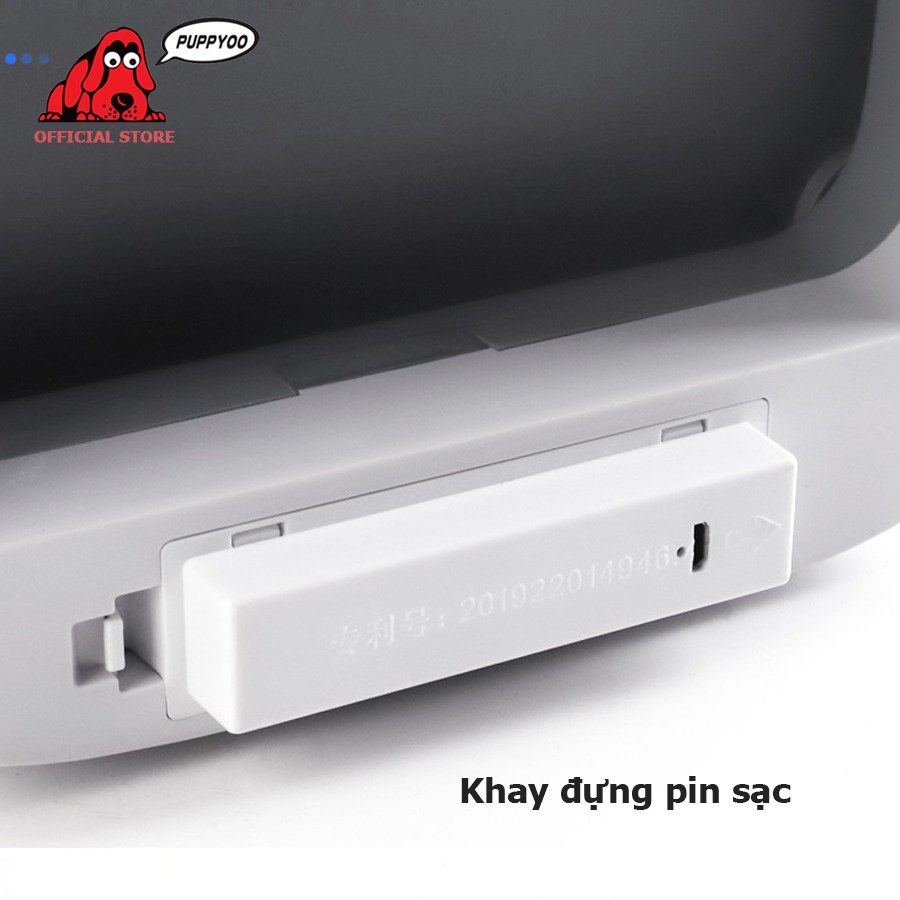 Thùng rác thông minh cảm ứng 3D Wudina dung tích 13L mở nắp tự động bật đèn Led chiếu sáng cảm ứng chỉ sau 0.3s