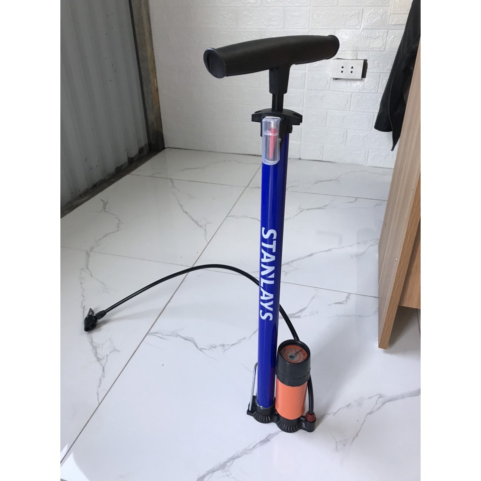 Bơm xe đạp xe máy có đồng hồ