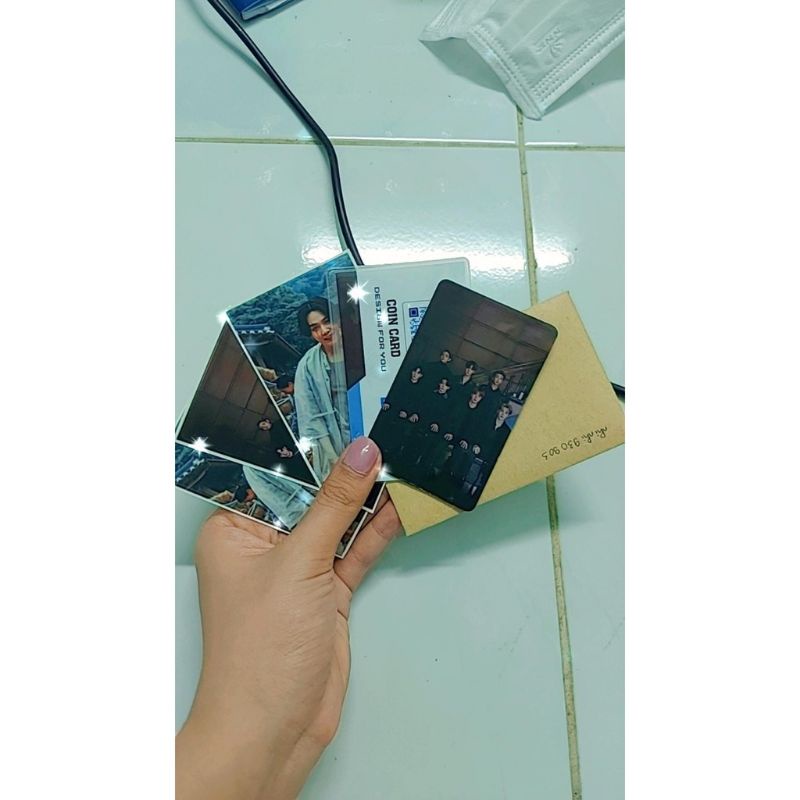 Miếng Dán HÌNH THEO YÊU CẦU  Tự thiết kế COINCARD