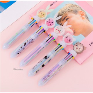 Bút Bi 10 Màu Các Loại