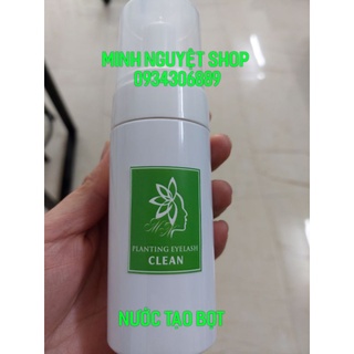 Nước tạo bọt vệ sinh mi mắt
