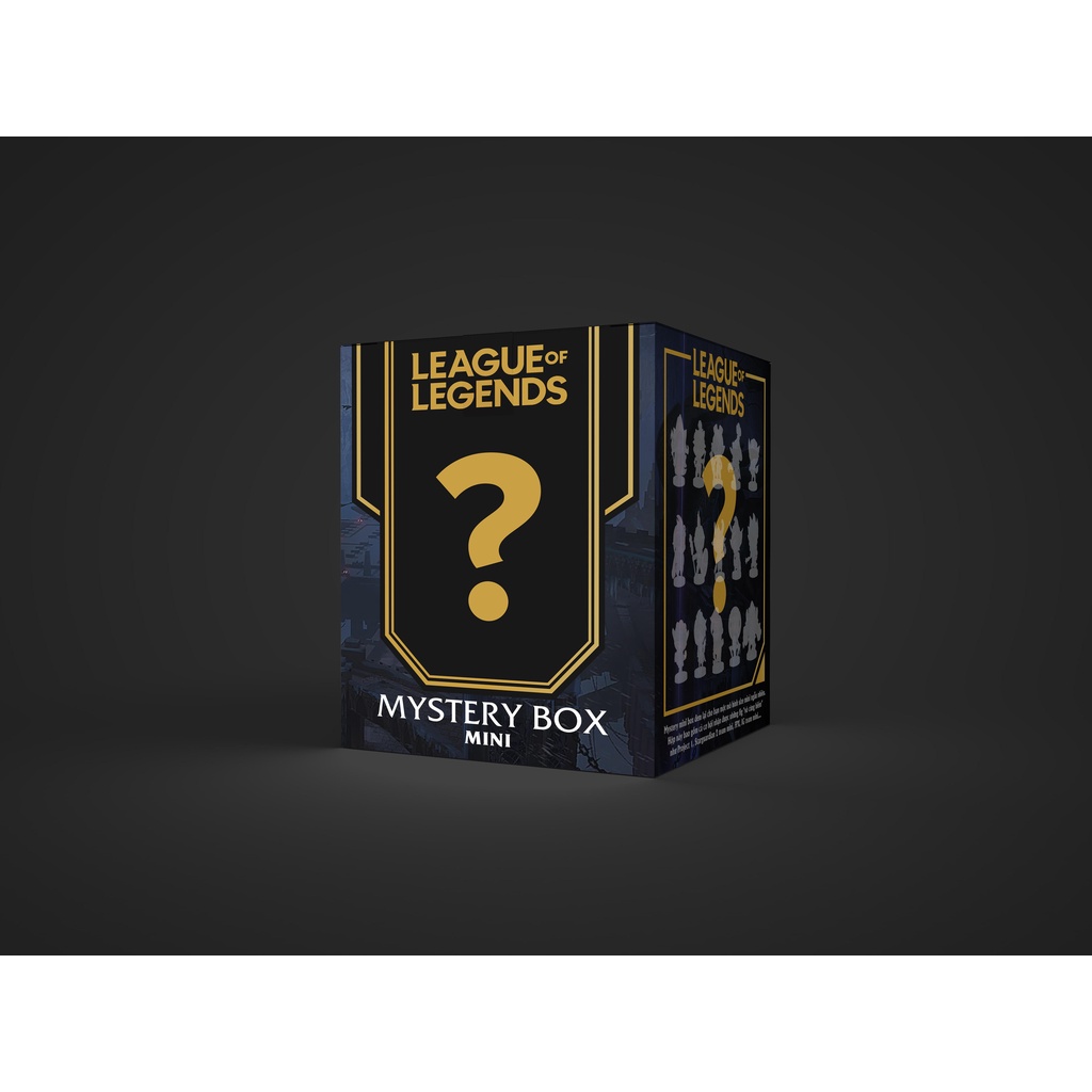 LMHT Mít sờ te ry box - Hộp bií ẩn giống rương Hextech trong game LoL, gacha mở ra toàn Mô hình Liên Minh 7cm giá hời