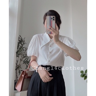 Áo sơ mi nữ công sở tay bồng lịch sự