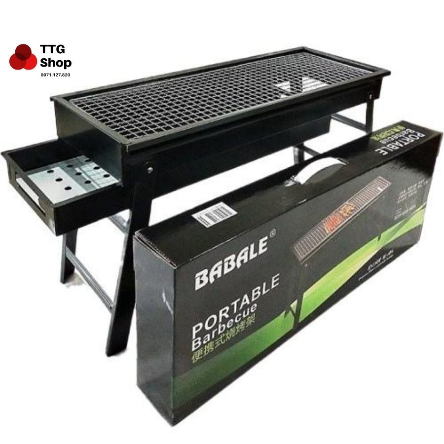 [Bán lỗ lấy sao] Bếp nướng dã ngoại BBQ, Bếp nướng than hoa không khói, Bếp nướng dã ngoại ngoài trời hàng xuất Đức