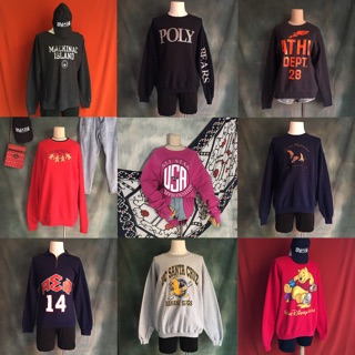 [SALE] ÁO SWEATER MỸ 2hand Unisex 🇺🇸🔥 Hàng Loại 1 Đủ Kiểu - Được Chọn Mẫu (HÌNH THẬT) {post2}