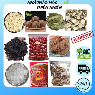 ￼30 nguyên liệu nấu sâm tự chọn tiện lợi - sâm rong biển, bí đao, bông cúc, la hán quả