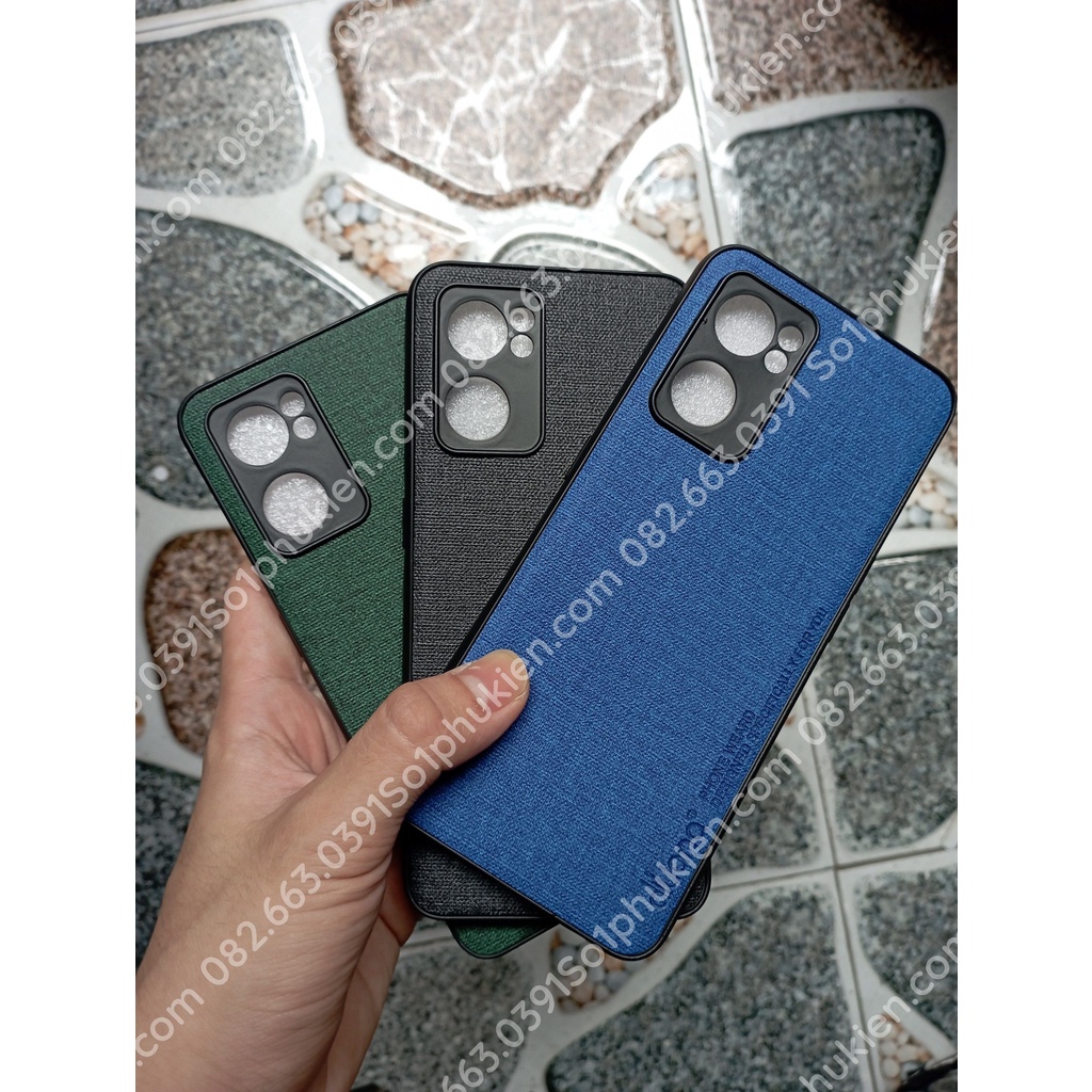Ốp lưng Oppo reno7 5G / reno 7z 5G / reno 8z 5G  dẻo, da trơn mịn, da kiểu vải chất bảo vệ camera bền đẹp