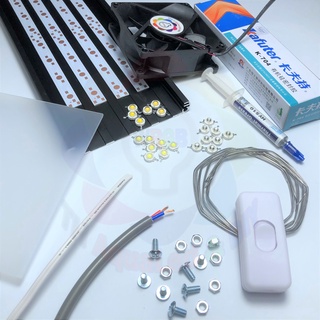 Combo Phụ kiện đèn thủy sinh W106 DIY (tự làm). Cung cấp linh kiện hoặc tư vấn thêm nếu có thêm nhu cầu ngoài Combo