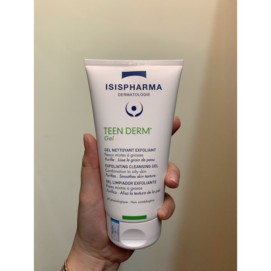 Gel Rửa Mặt Ngăn Ngừa Mụn Isis Pharma Teen Derm Gel (150ml) - 0513528