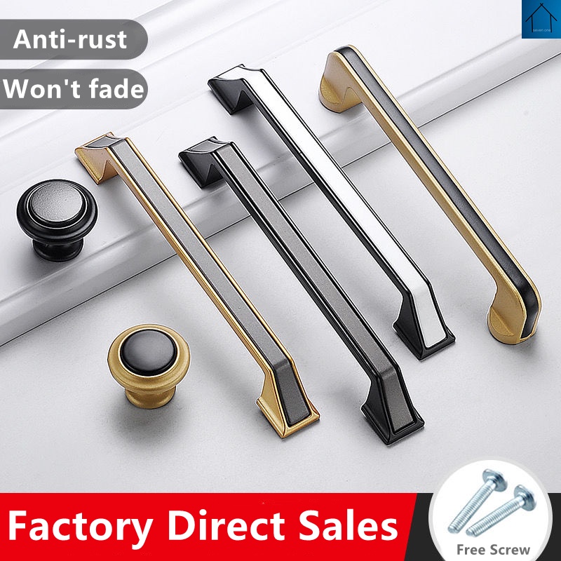 Tay nắm cửa tủ bếp phong cách Bắc Âu hiện đại