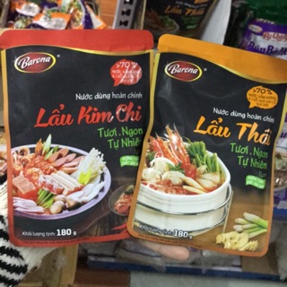 Gia vị lẩu Barona 180g