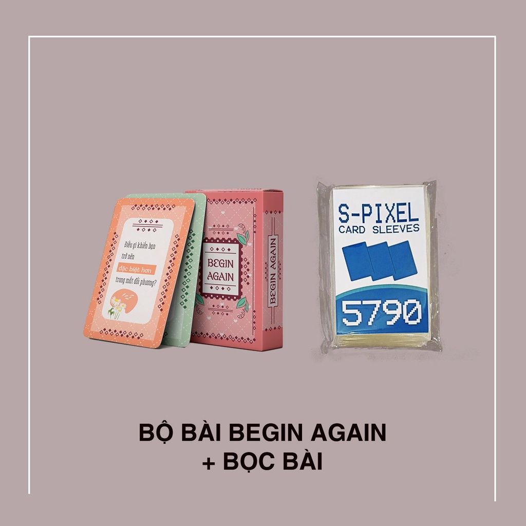 Bộ Bài Begin Again, Bài Cặp Đôi thấu hiểu, chia sẻ, lắng nghe đối phương giải quyết các vấn đề cặp đôi