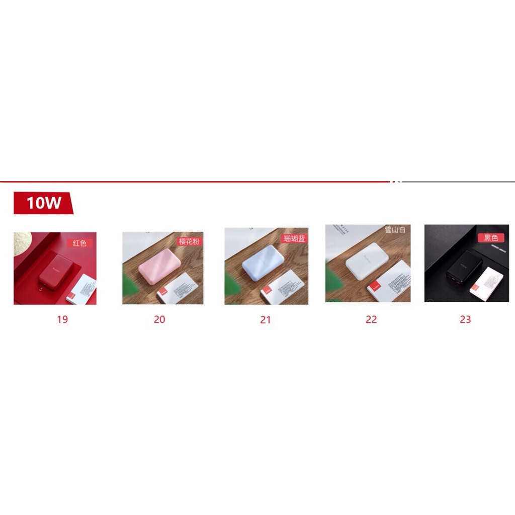 [ YOOBAO 10000mah CHÍNH HÃNG BH 12 THÁNG ] Pin sạc dự phòng 10w 18 hình dễ thương sạc nhanh nhỏ gọn
