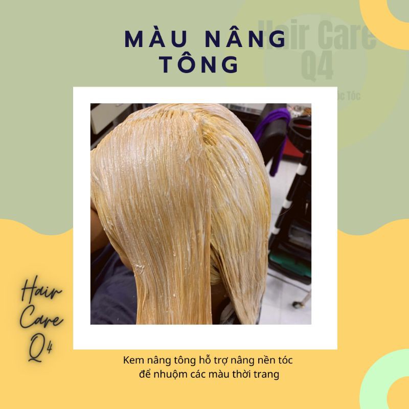 Kem nâng tông màu tóc ( nâng tông mạnh) - Hair Care Q4