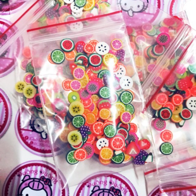 Fimo nail đất set cắt sẵn