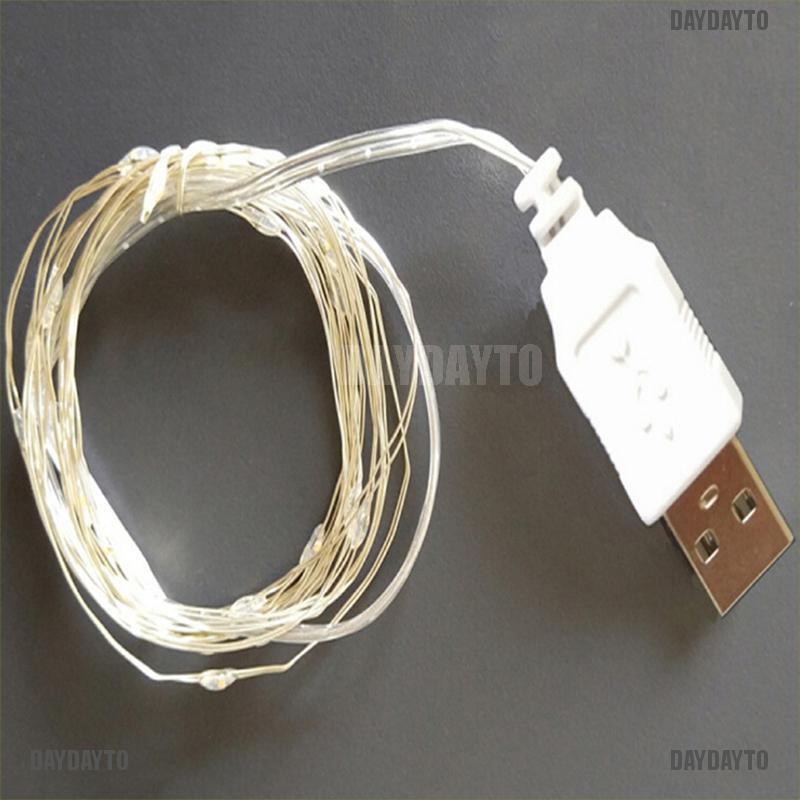 Dây Đèn Led Trang Trí 2M 20Led 3M 30Led Usb