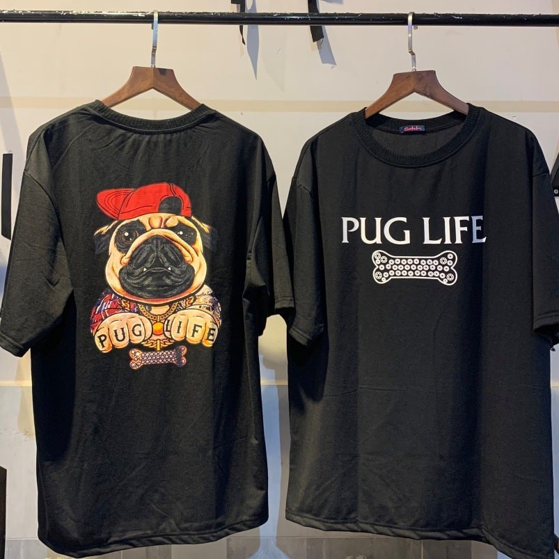 Áo thun PUG LIFE [hình thật SHOP CHỤP]