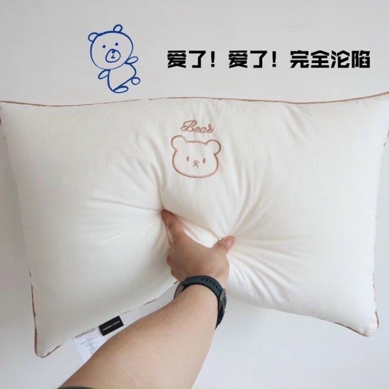 2 Ruột gối gấu kháng khuẩn hàng cao cấp kích thước 48x74 Giá rẻ