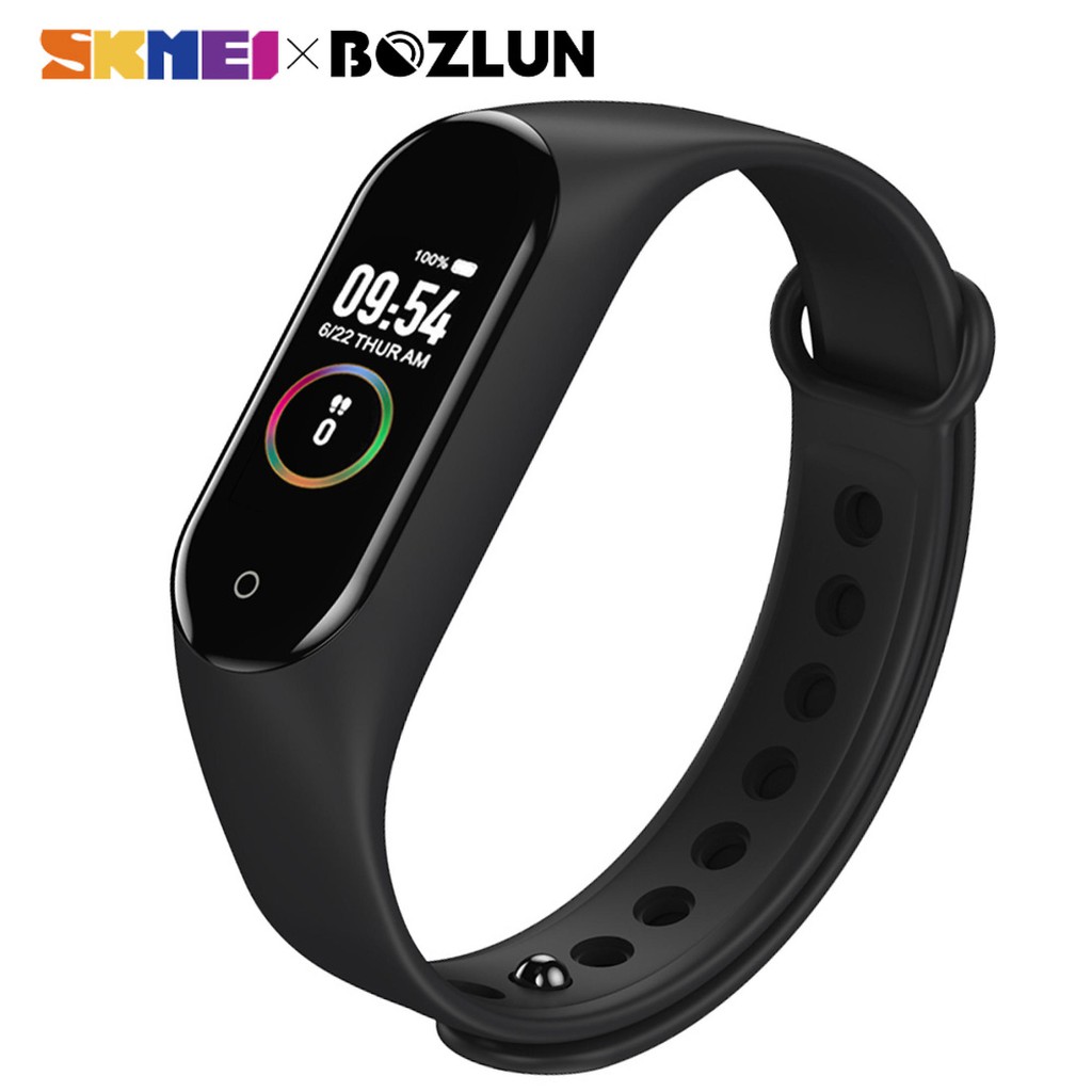 ANDROID Đồng Hồ Thông Minh Đa Năng Theo Dõi Tình Trạng Sức Khỏe Skmei M4