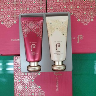 Set Kem dưỡng da tay dưỡng trắng, mềm, chống nhăn Whoo - Royal Hand Cream SPF 10