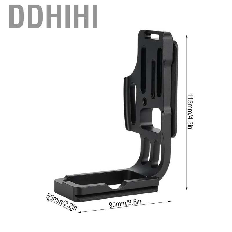 Ddhihi 1/4"-20 Quick Release L Camera Bracket Vertical Grip for Nikon D800/D810/D800E S