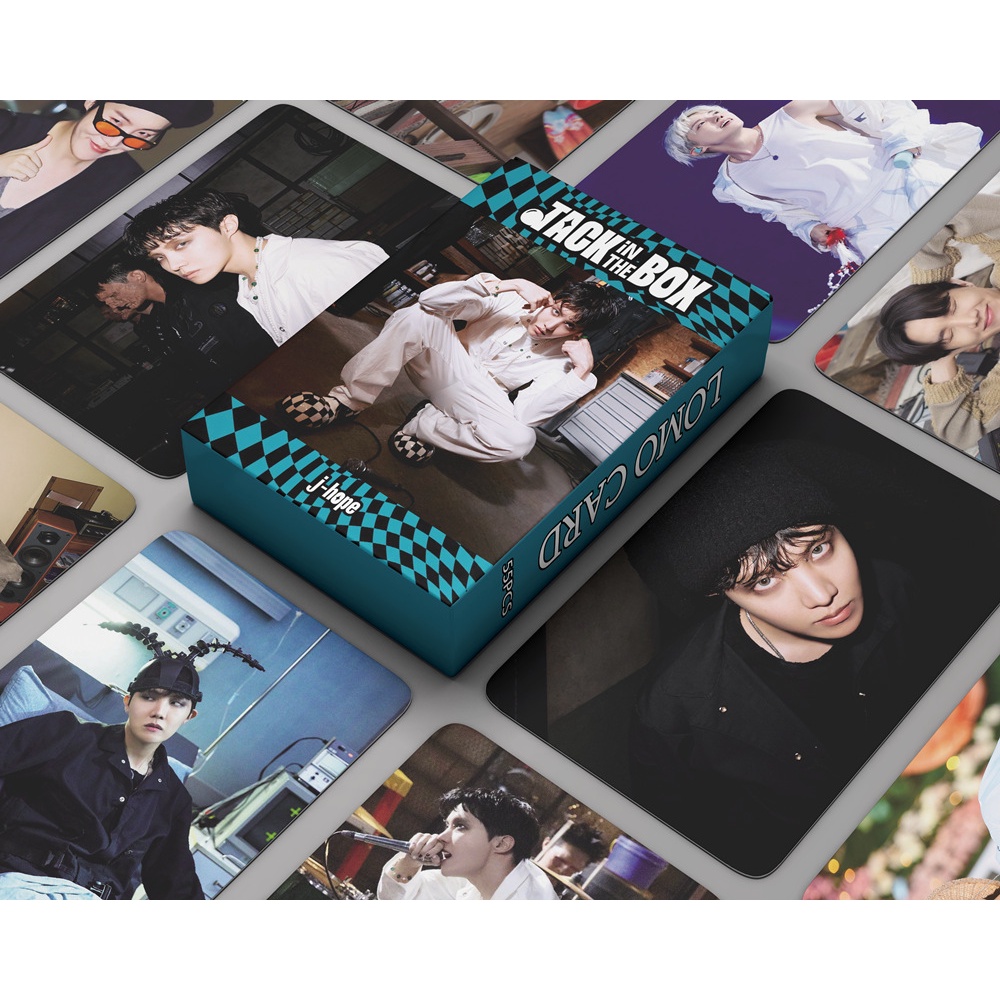 BTS J-HOPE Album JACK IN THE BOX Photocard Lomo Card