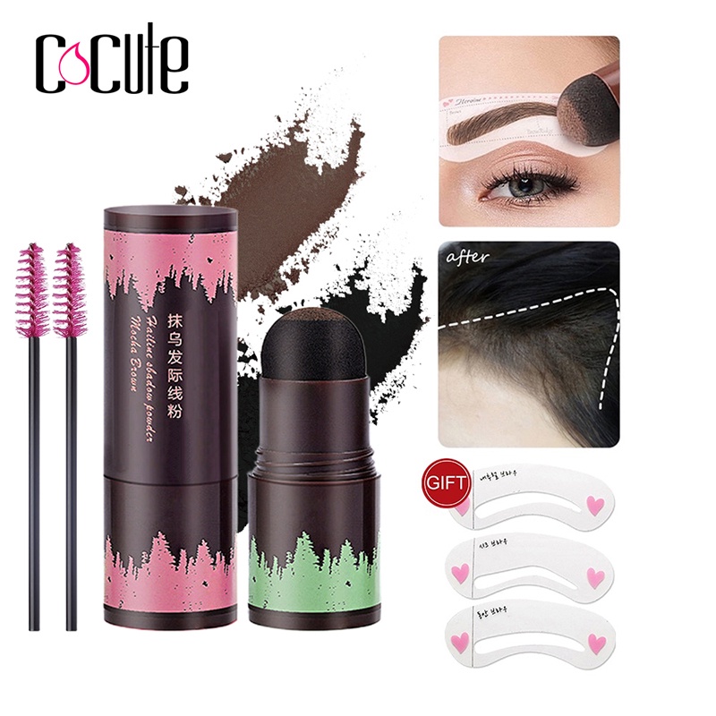 Cocute Phấn Trang Điểm Chân Mày Chống Thấm Nước Đa Năng Tiện Dụng 25g
