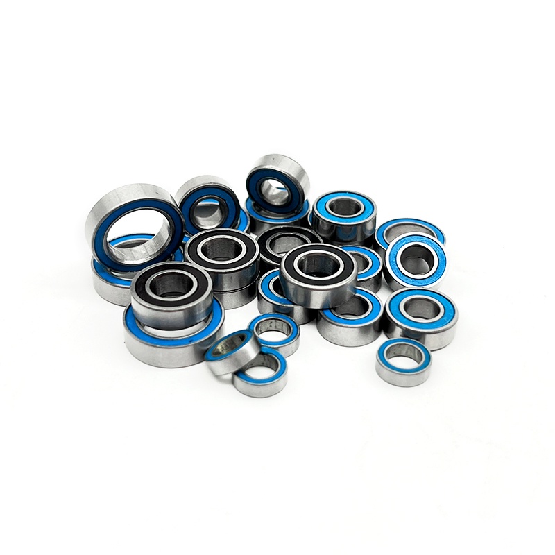 Bộ Vòng Bi Kim Loại Chống Nước Chống Bụi Cho Xe TAMIYA TT01 TT02 G6-01 GF01 CC01 CC02 CW-01 WR-02