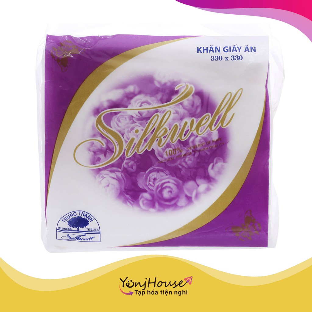 Khăn giấy ăn vuông Silkwell - YenjHouse