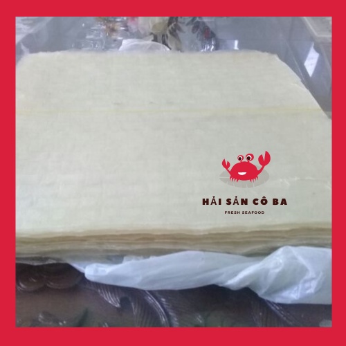 Bánh tráng, bánh tráng gạo vuông Bình Định, bánh tráng cuốn thịt heo_500g.