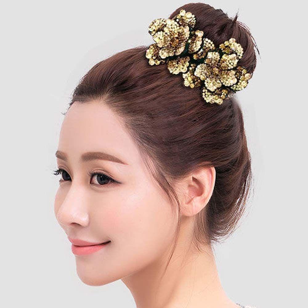 Dụng Cụ Tạo Kiểu Tóc Hoa Cổ Điển Ngọt Ngào|Dụng Cụ Búi Tóc Xinh Xắn Dành Cho Nữ