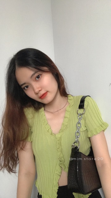 Áo croptop Jenie ( video + ảnh thật)