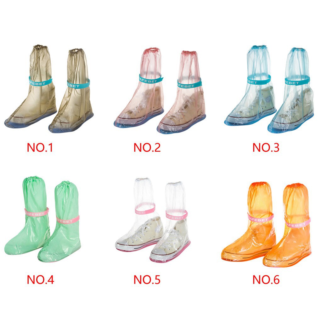 Vỏ bọc giày chống thấm nước khi đi mưa tiện dụng dành cho nữ
