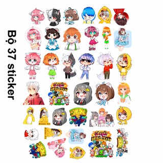 Sticker/Hình dán Hero Team( nhiều mẫu- random)