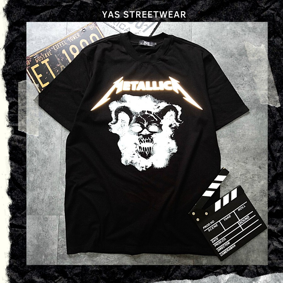 Áo thun local brand YAS STREETWEAR Áo thun tay lỡ unisex nam nữ chất liệu cotton 100% dáng áo oversize form rộng