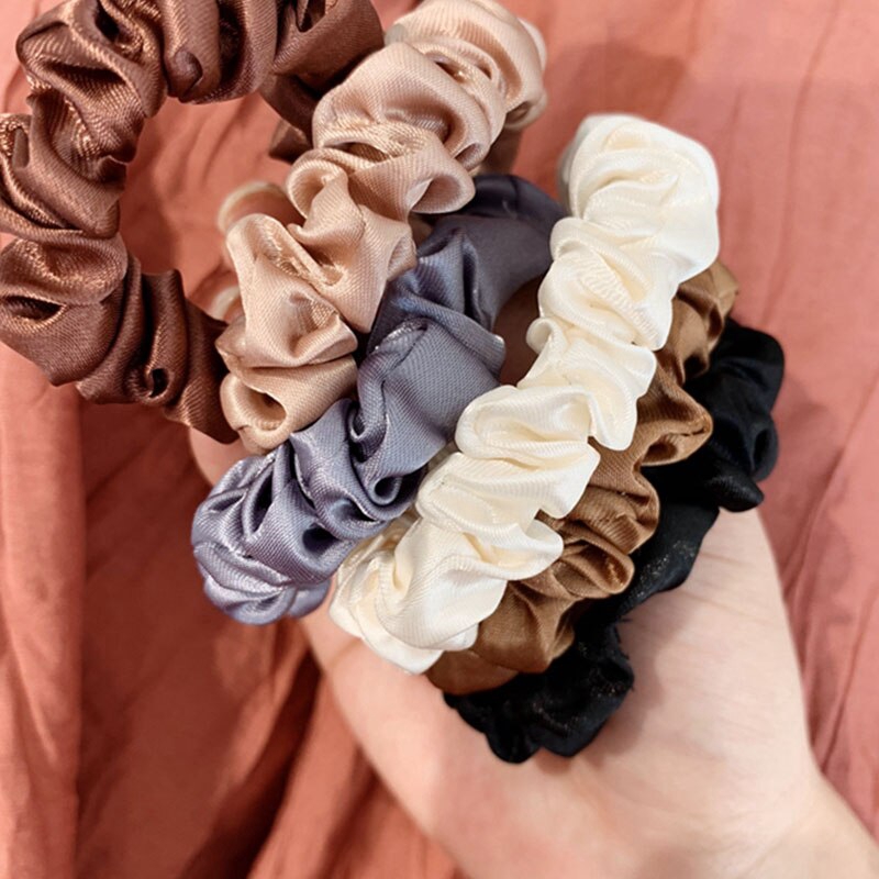 Set 6 Dây Buộc Tóc Co Giãn Thời Trang Cho Nữ