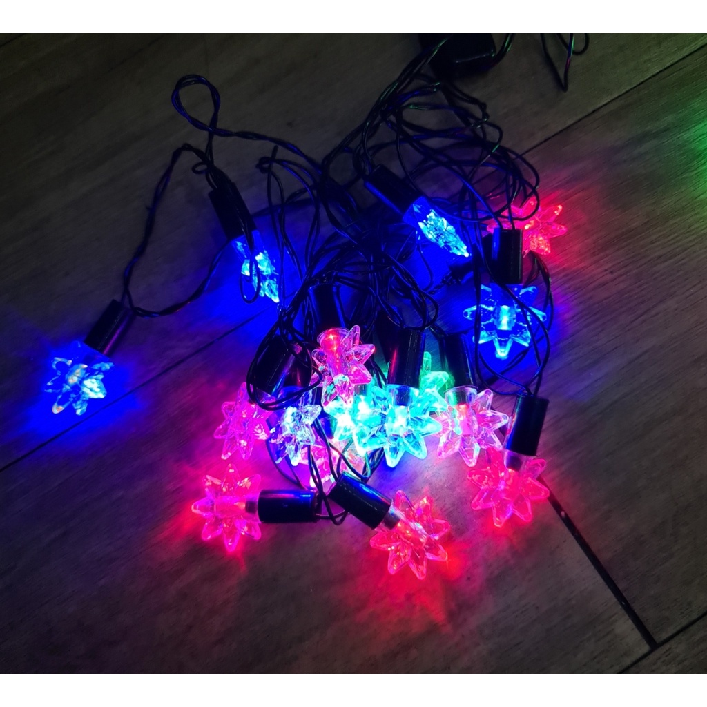 ĐÈN NHÁY HOA BĂNG - BÓNG TRÒN - NGÔI SAO ĐẸP LUNG LINH CHO MÙA LỄ HỘI 2022 [LỖI 1 ĐỔI 1]