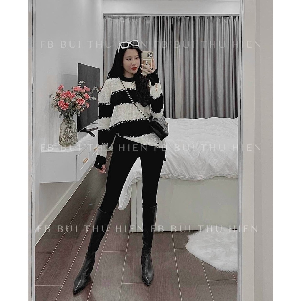 ÁO LEN MỎNG QC SỌC NGANG