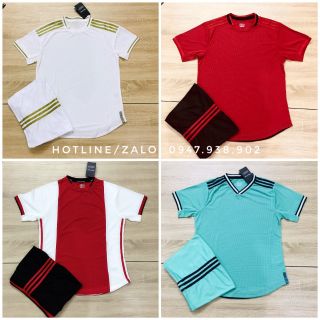 Bộ Quần Áo Bóng Đá không logo vải thái cao cấp - Đồ đá banh cao cấp