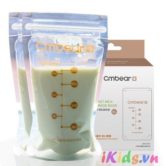Hộp 30 túi Trữ Sữa CMBEAR chính hãng - Hàng Xuất Châu Âu