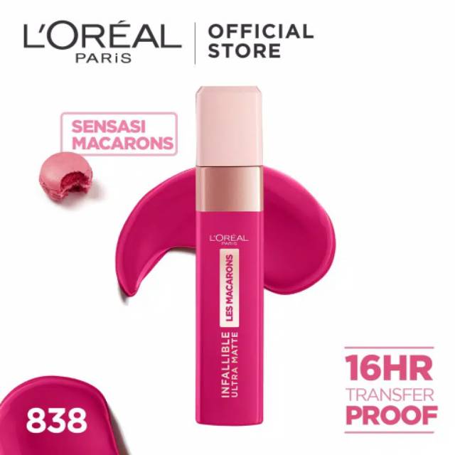 L'OREAL (Hàng Mới Về) Son Kem L 'Oreal Paris Lên Màu Chuẩn Đẹp