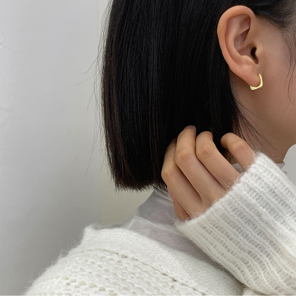 Hoa Tai Dạng Hình Học Đơn Giản Thời Trang Cho Nữ