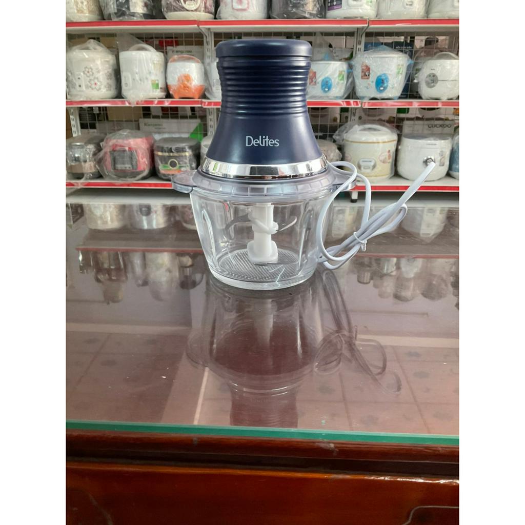 Máy xay thịt Delites LH101B cối xay thủy tinh 1.2 lít công suất 250w, hàng chính hãng - Hàng trưng b