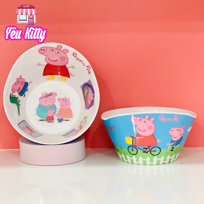 COMBO TÔ MUỖNG LY PEPPA PIG