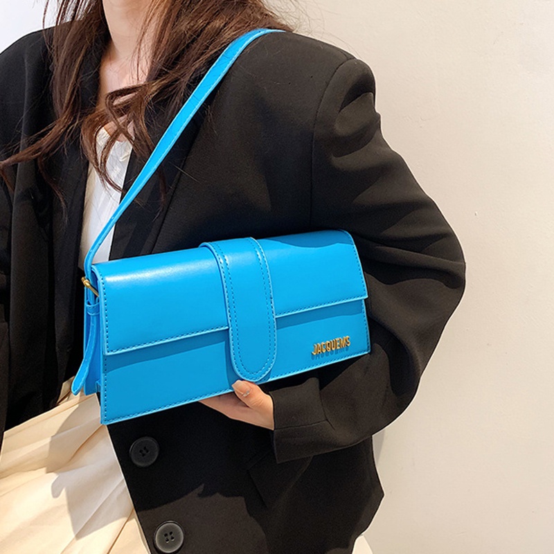 Túi Đeo Vai Màu Trơn Đơn Giản Thời Trang Cho Nữ