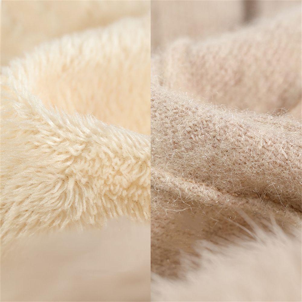 MELODG Găng Tay Thể Thao Phủ Lông Giữ Ấm