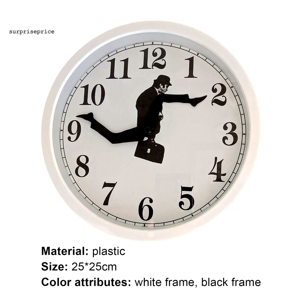 Đồng Hồ Treo Tường Trang Trí Hình Người Đi Bộ Vui Nhộn