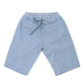 Quần shorts kaki nam lưng thun cột dây thời trang cao cấp QS01-Xanh biển