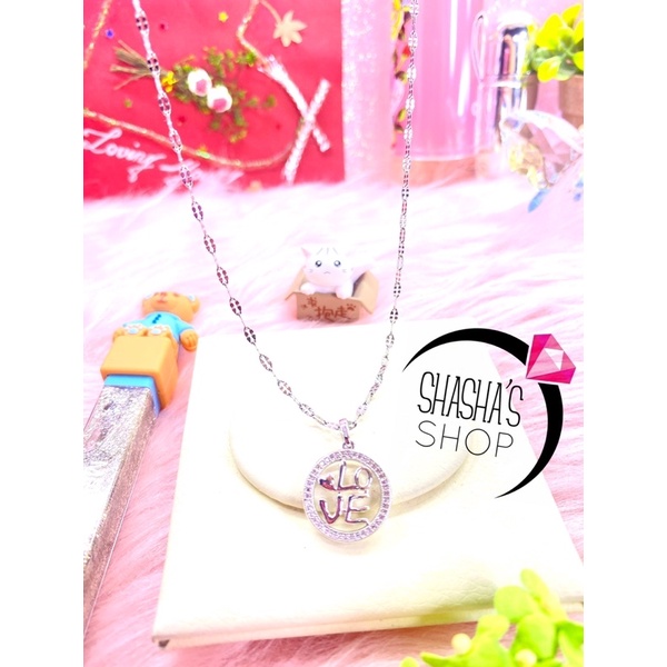 Dây chuyền inox siu dể thương lấp lánh